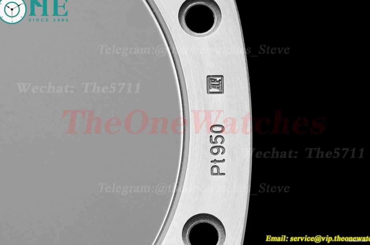 APSF Frosted Oak 15510 41mm White Dial Clone A4302 SS SS Royal Super 0413